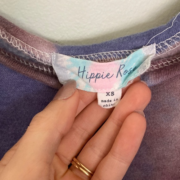 Hippie Rose Tie-Dye Sleeveless Jumpsuit Joggers - Picture 4 of 6